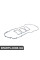Прокладка кришки клапанів BMW 11127587804