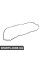 Прокладка кришки клапанів BMW 11127587804