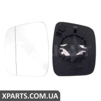 Скло дзеркала + тримач праве опукле ALKAR 6402351