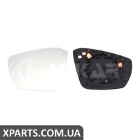 Вкладиш дзеркала лівий, опуклий + обігрів ALKAR 6431531