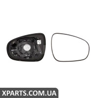 Вкладиш дзеркала правий, опуклий + обігрів 2 Pins, ALKAR 6432908