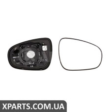 Вкладиш дзеркала правий, опуклий + обігрів 2 Pins, ALKAR 6432908