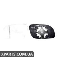 Вкладиш дзеркала правий, опуклий, обігрів., VW [OE 1T0 857 522] ALKAR 6432104