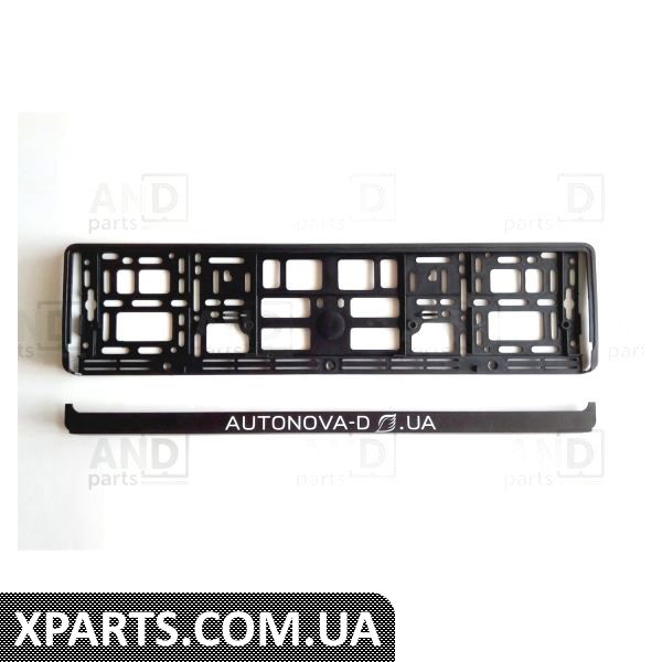 ANDSUV032 AND Авто рамка з логотипом чорна