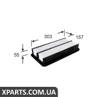 Фільтр повітряний Asakashi A9612
