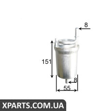 Фільтр паливний AUDI A2 A3 II SEAT Cordoba III 6L2 Ibiza MK IV Altea Leon II Toledo III SKODA Octavia Fabia VW