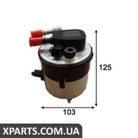 Фільтр паливний FORD Fusion Focus II Focus C-Max C-Max MAZDA 3 VOLVO S40 C30 V50 V70 XC60 Asakashi FS0067