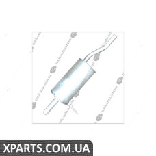 Глушитель MCV (1,4/1,6 8V) ASAM 01372