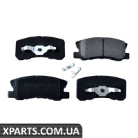 Колодка гальмівна передня комплект Citroen C4 12-/Mitsubishi Outlander 07Pajero 00-/Peugeot 4007 074008 12- Asam 55356