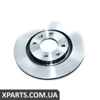 Диск гальмівний передній Citroen C3 C4 DS3 DS4 Berlingo/Peugeot 207208307 Partner 96- Asam 71259