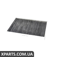 Фільтр салону AUDI A4 00-04 A6 97-04 вугільний Asam 71693