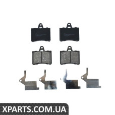 Колодка гальмівна передня комплект Citroen C5 04-Asam 74252