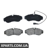 Колодка гальмівна передня комплект Citroen Jumper/Fiat Ducato/Peugeot Boxer 94- Asam 74253