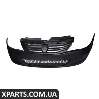 Бампер передній без ПТФ Renault Dacia Logan Ф2 2008 Asam 80986