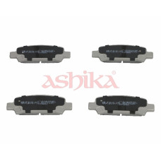 Колодки тормозные дисковые (комплект 4 шт) ASHIKA 51-07-702