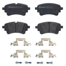 Колодки тормозные дисковые (комплект 4 шт) Brembo P85185