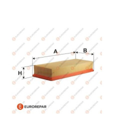 Фільтр повітряний EUROREPAR 1612889480