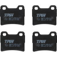 Колодки тормозные дисковые (комплект 4 шт) TRW GDB1639