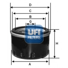 Фильтр масляный UFI 2319700