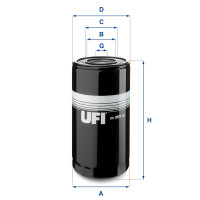 Фильтр масляный UFI 2330500