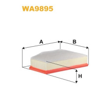 Фильтр воздушный WIX WA9895