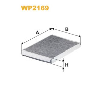 Фильтр салона угольный WIX WP2169