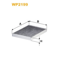 Фільтр салону вугільний WIX WP2199