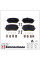 Колодки тормозные дисковые (комплект 4 шт) Zimmermann 22962.180.2