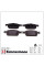 Колодки тормозные дисковые Zimmermann 25736.180.1