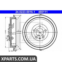 Гальмівний барабан ATE - 24022300161