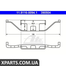 Пружина, тормозной суппорт ATE - 11811600941