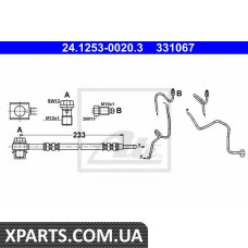 Тормозной шланг ATE - 24125300203