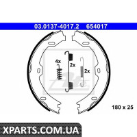 Комплект гальмівних колодок, стоянкова гальмівна система ATE - 03013740172