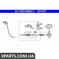 Гальмівний шланг ATE - 24125300403