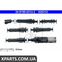 Сигналізатор, знос гальмівних колодок ATE - 24819003122