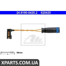 Сигнализатор, износ тормозных колодок ATE - 24819004252