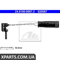 Сигналізатор, знос гальмівних колодок ATE - 24819000672