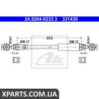 Гальмівний шланг ATE - 24520402333