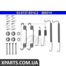Комплектуючі, гальмівна колодка ATE - 03013793142