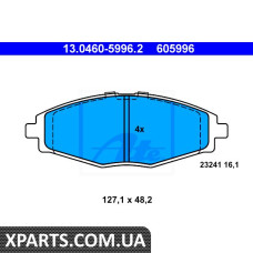 Гальмiвнi колодки ATE 13046059962