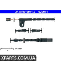 Датчик зносу гальмівних колодок BMW X6 E71E72 10- LEWY P ATE 24819000712