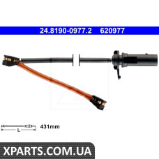 Сигналізатор, знос гальмівних колодок ATE 24819009772