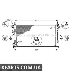 Радиатор AVA PEA2308