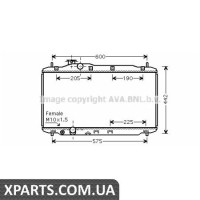 Радіатор AVA HD2189