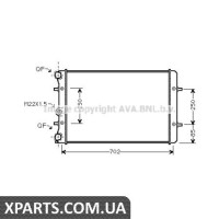 Радіатор AVA AI2155