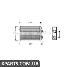 Радіатор опалення AVA BWA6210