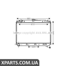 Радиатор AVA DNA2296