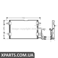 Радіатор кондиціонера AVA AI5116