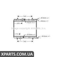 Радиатор AVA PE2300