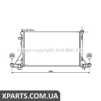 Радіатор AVA RTA2560